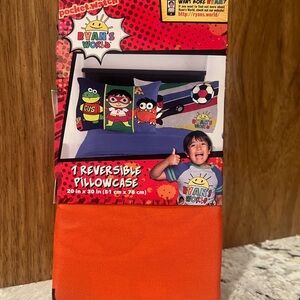 Reversible Pillowcase - Orange